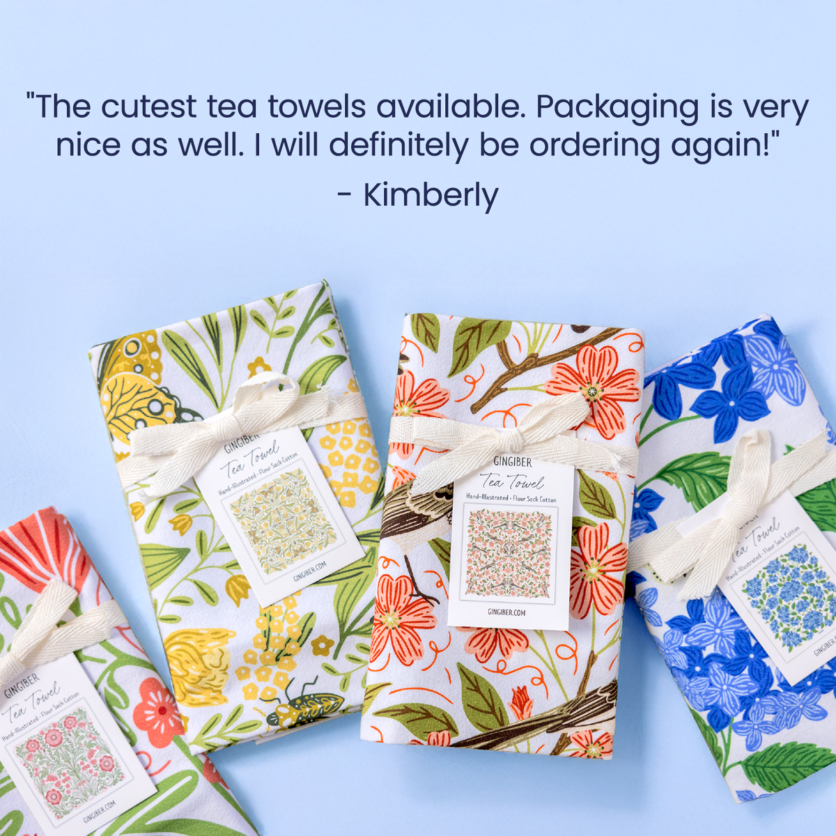 Mushroom Medley Tea Towel - Fall Woodland Kitchen Decor
