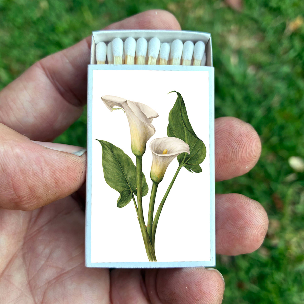 Matches • Calla Lily Flowers • Home Decor for Candles