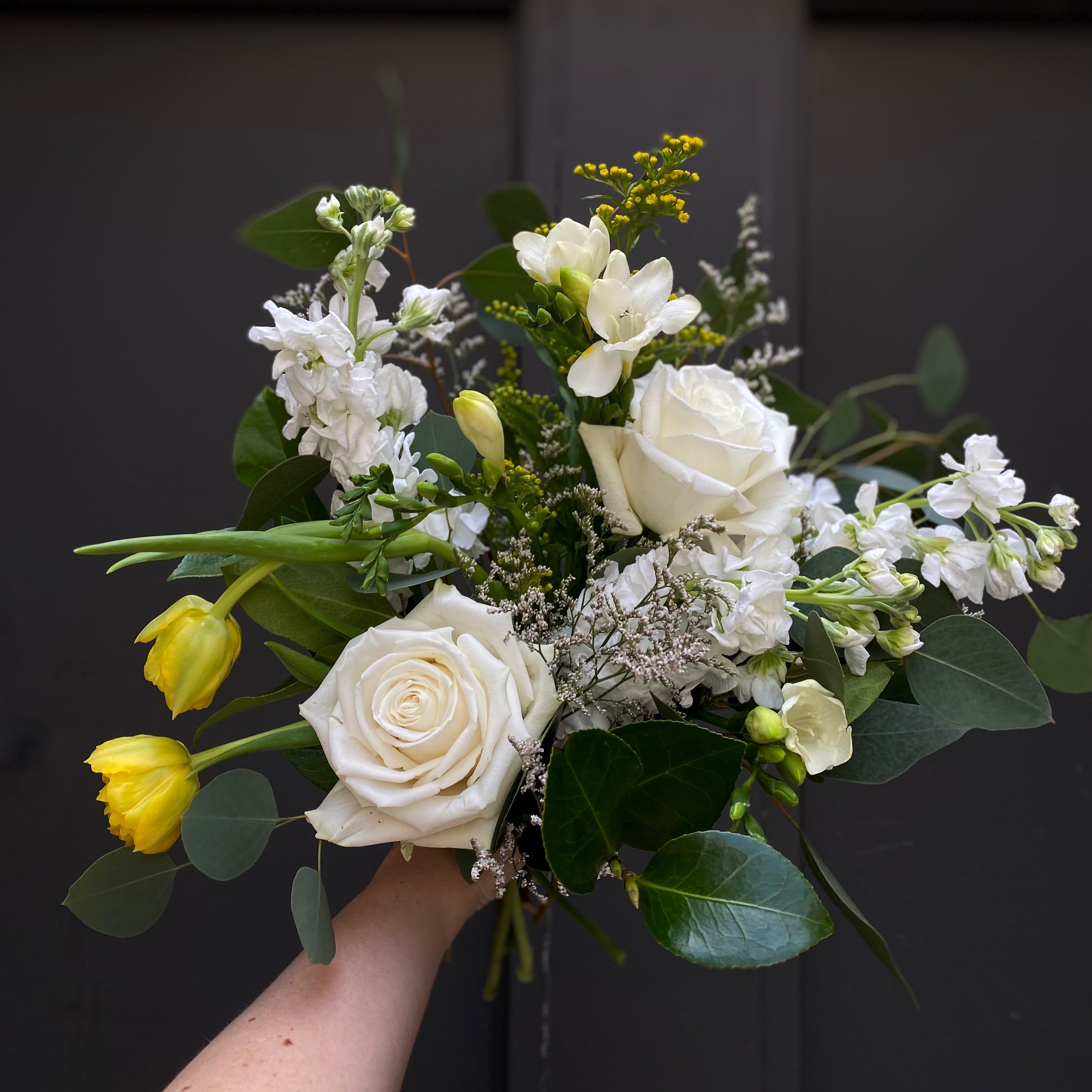 February Hand Tied Bouquet