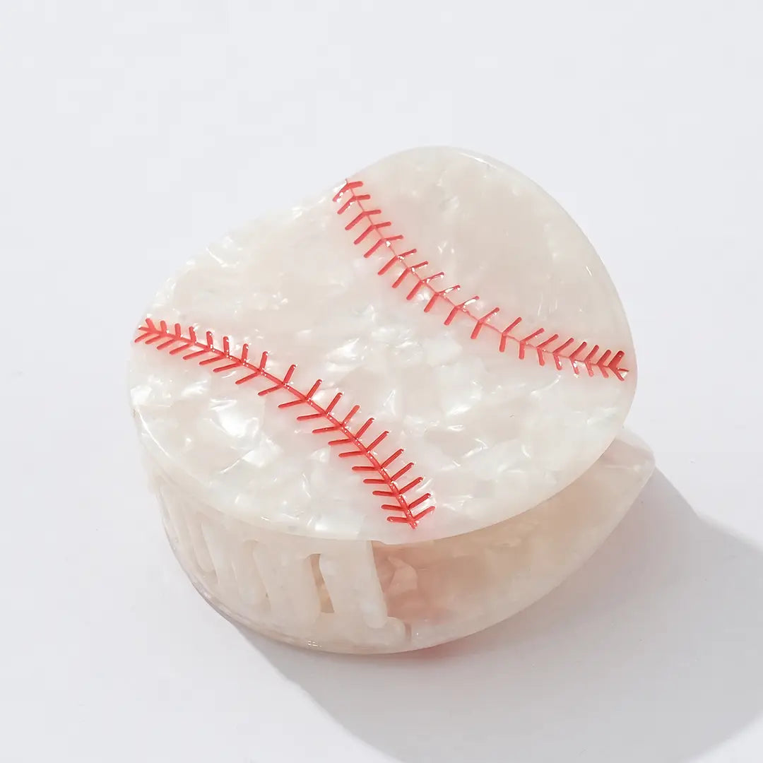 Baseball Claw Clip - Medium