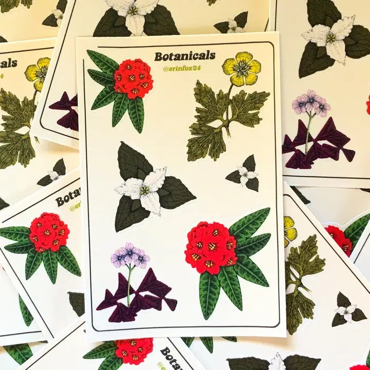 Botanical Sticker Sheet