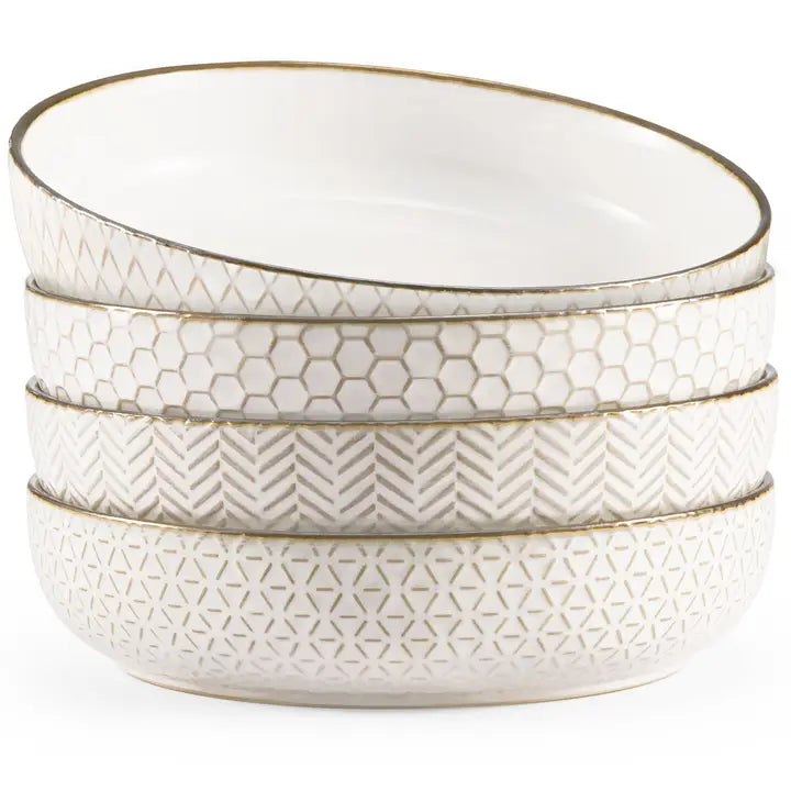 Ceramic Pasta Bowls, 40 oz