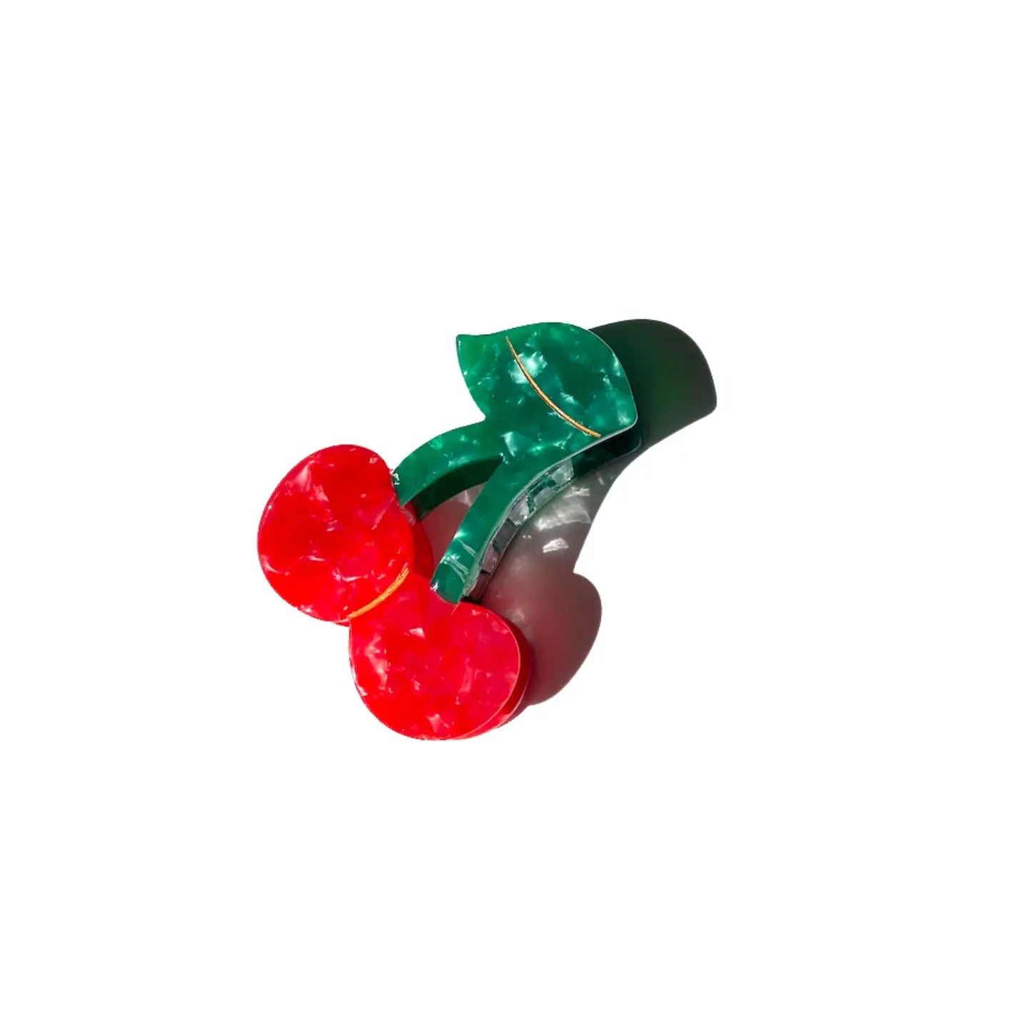 Cherry Fruit Claw Hair Clip