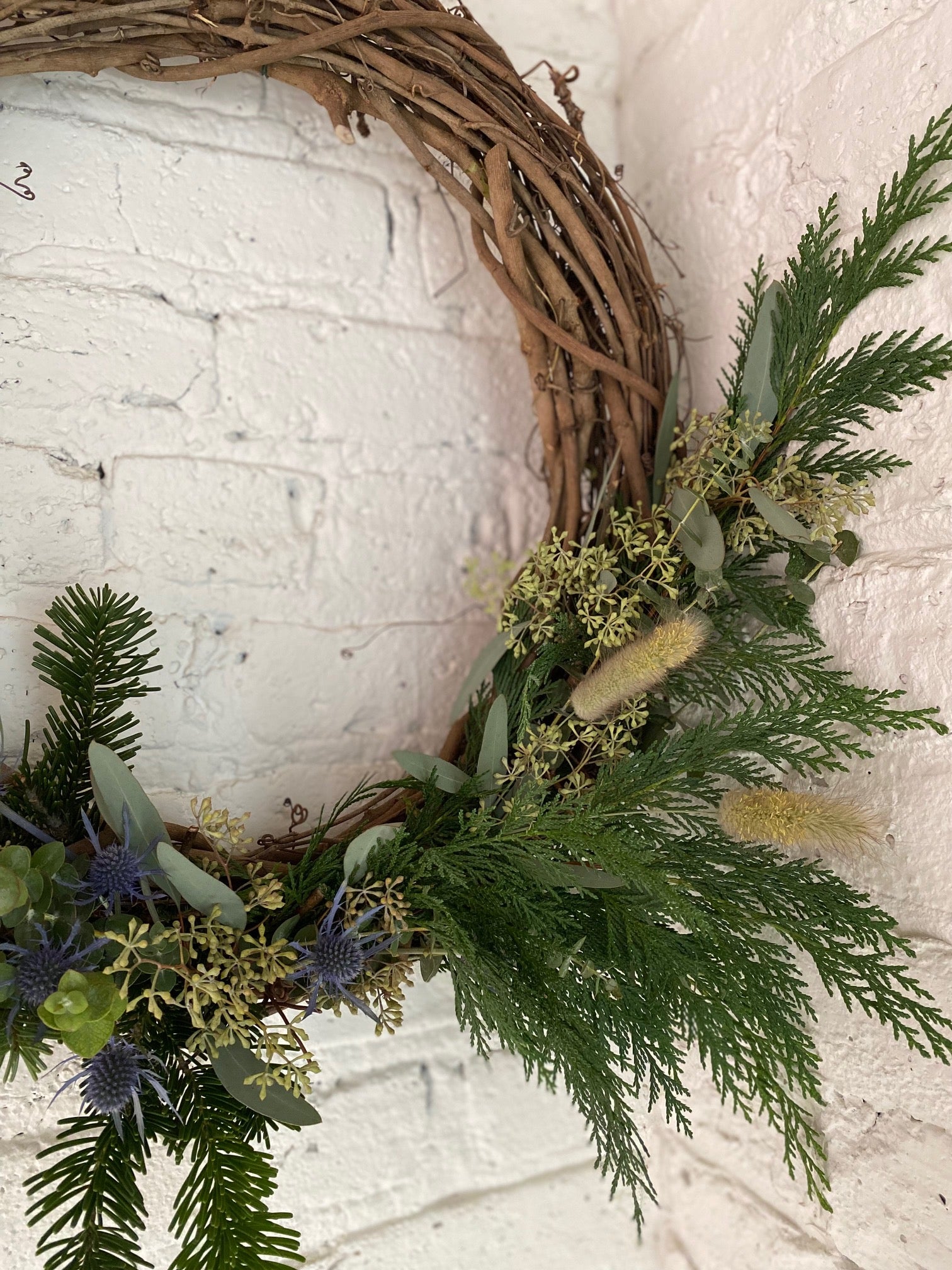 Grapevine Holiday Wreath