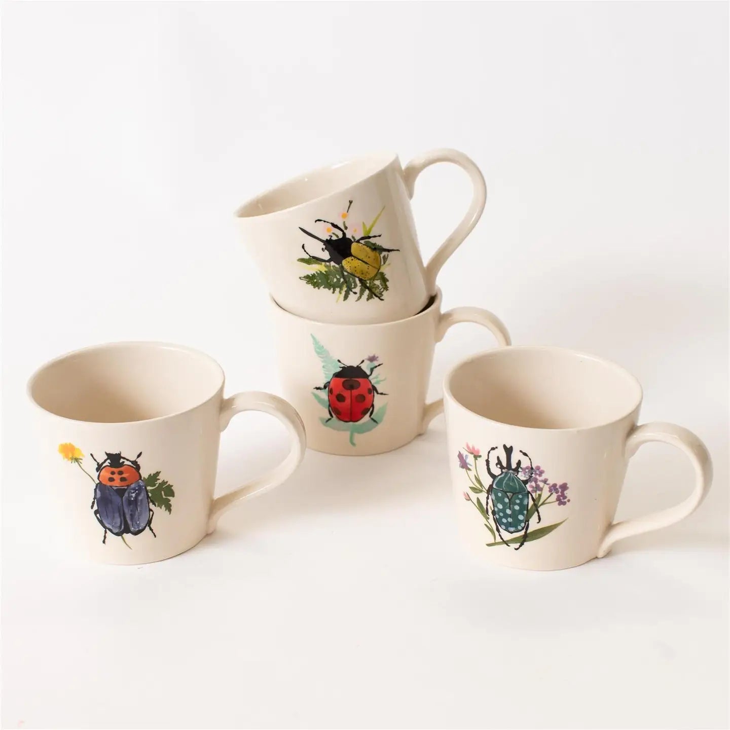 Botanical Beetles Mugs