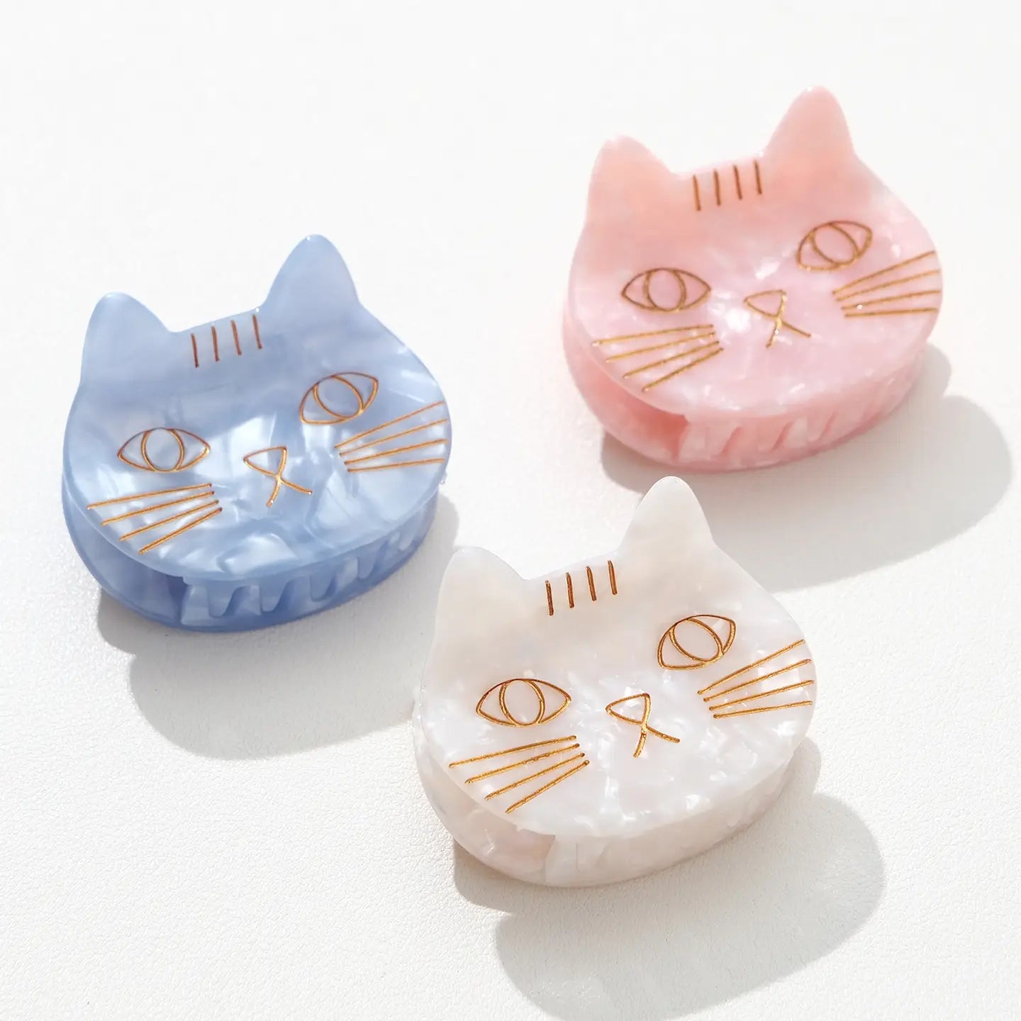 Saltwater Kitty Cat Claw Clip - Small