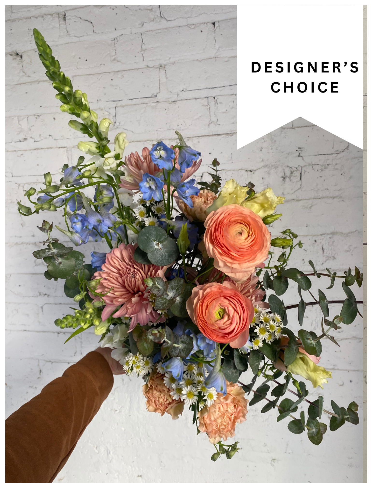 Mother's Day Soft & Neutral Designer's Choice - Hand Tie