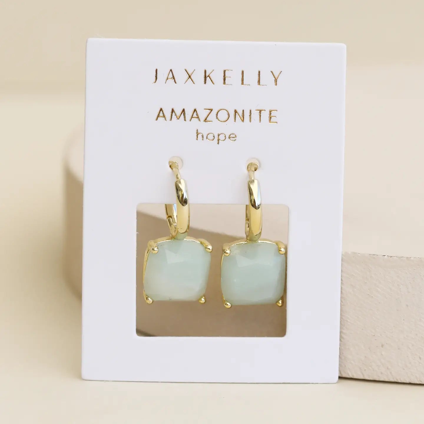 Gemstone Mini Drop Amazonite