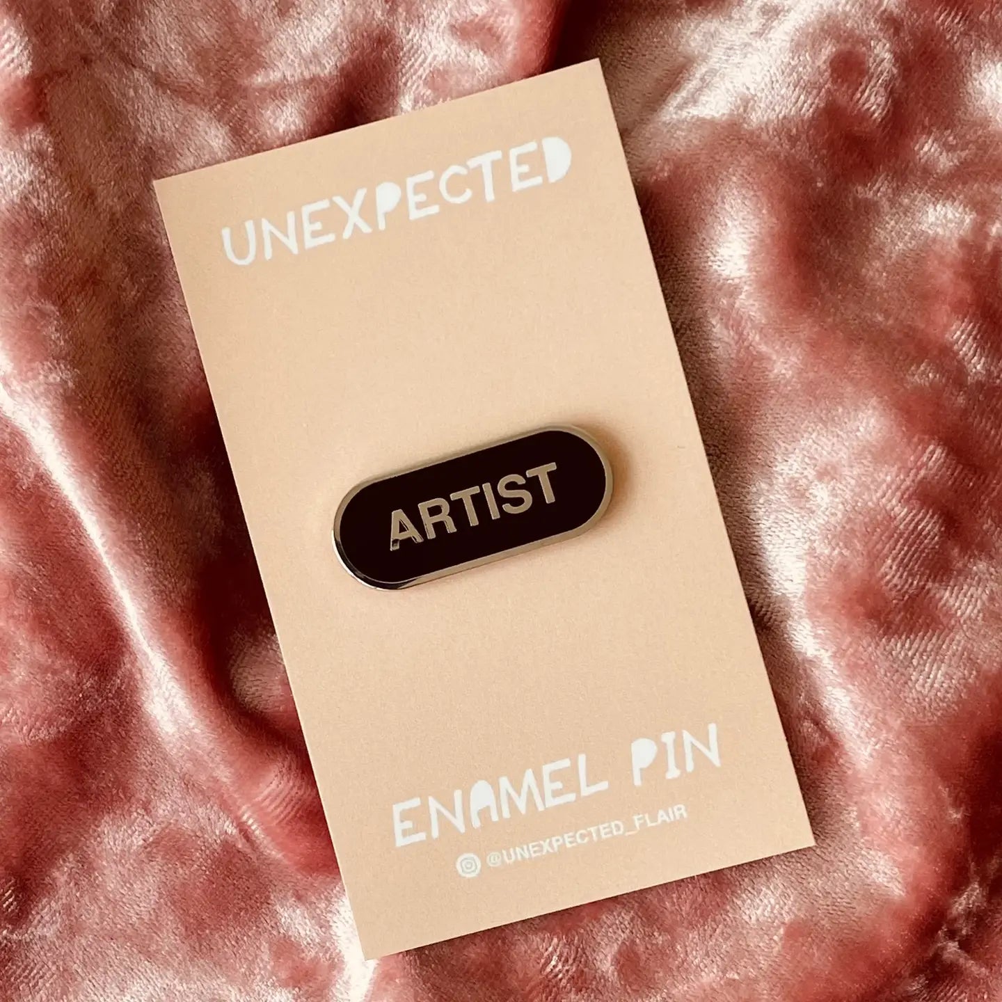 Artist Enamel Pin
