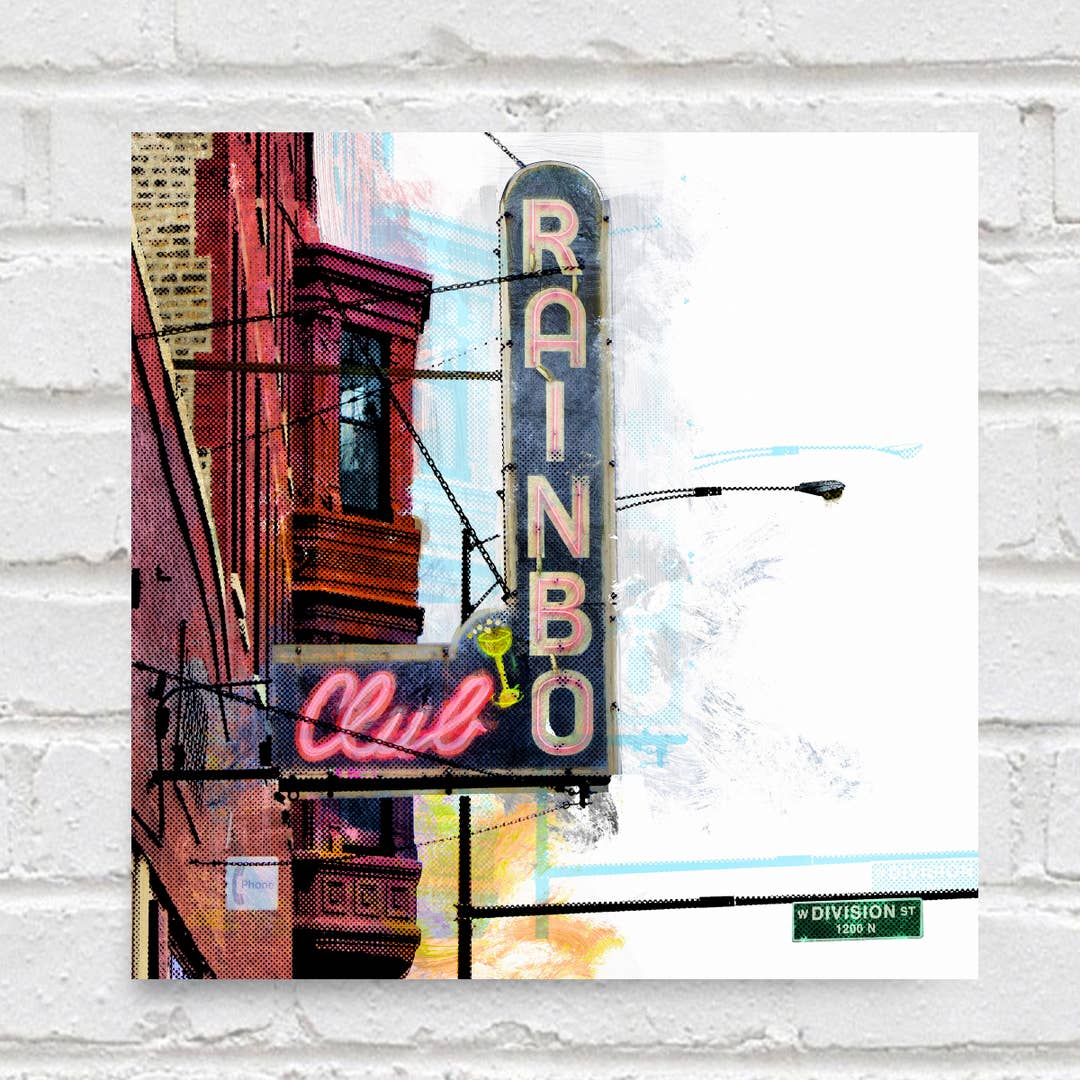 The Rainbo Print | Chicago | Ukrainian Village