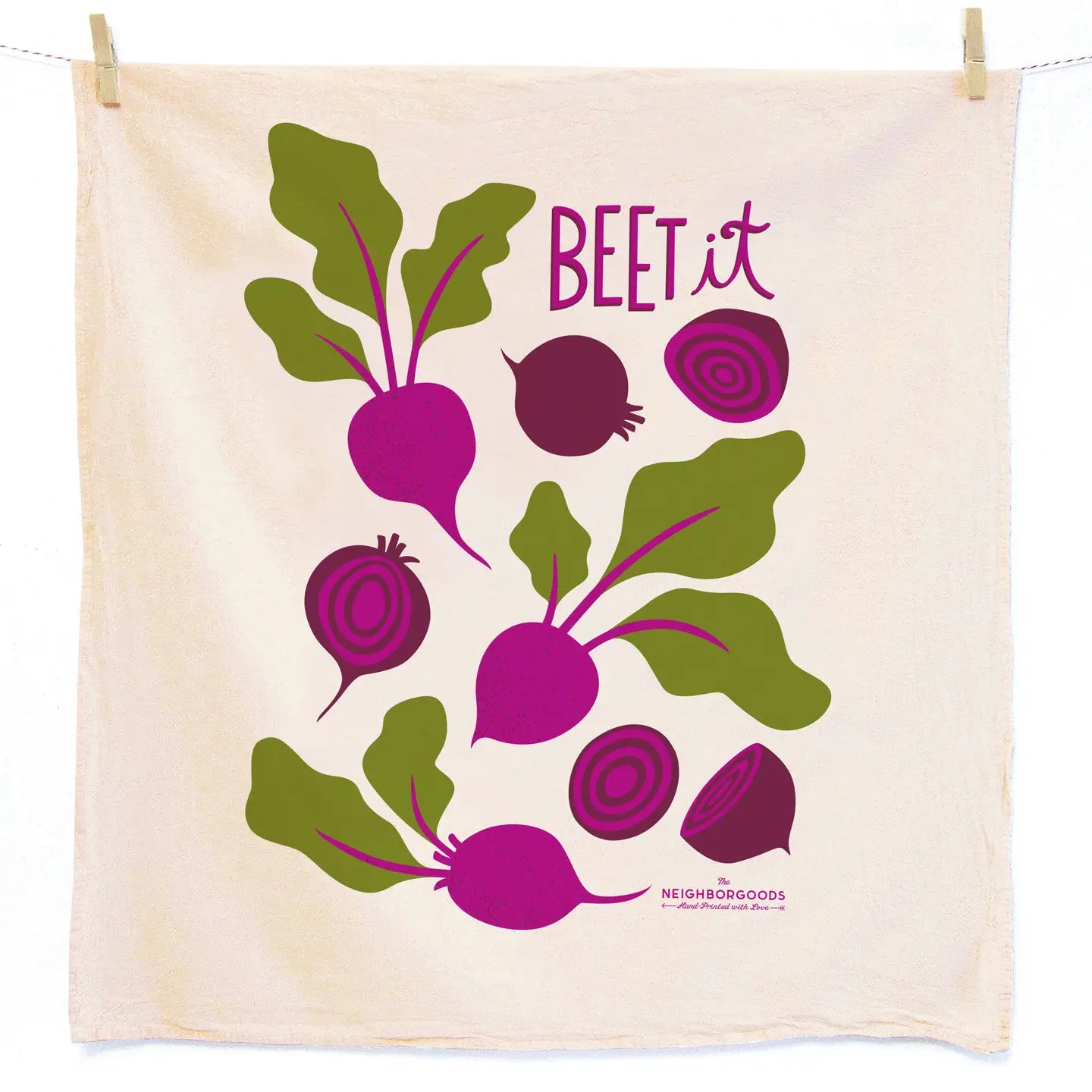 Beet Tea Towel