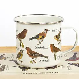 Ecologie Enamel Mug Garden Bird