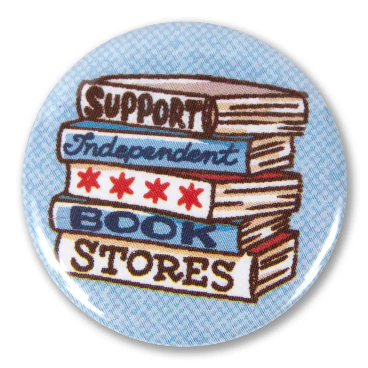 Chicago Independent Bookstore Round Button