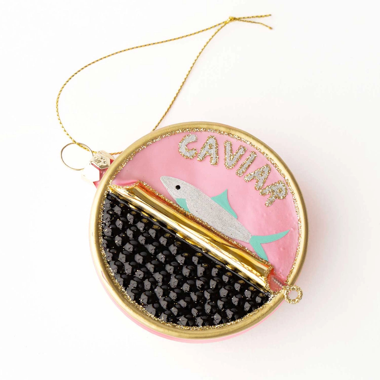 Caviar Glass Ornament