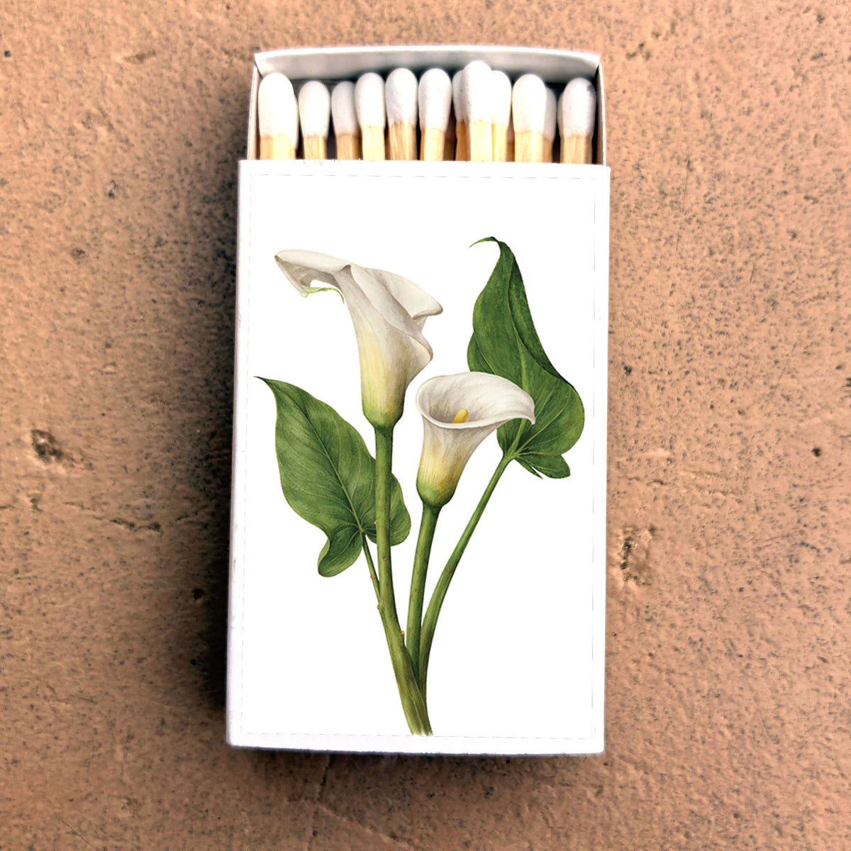 Matches • Calla Lily Flowers • Home Decor for Candles