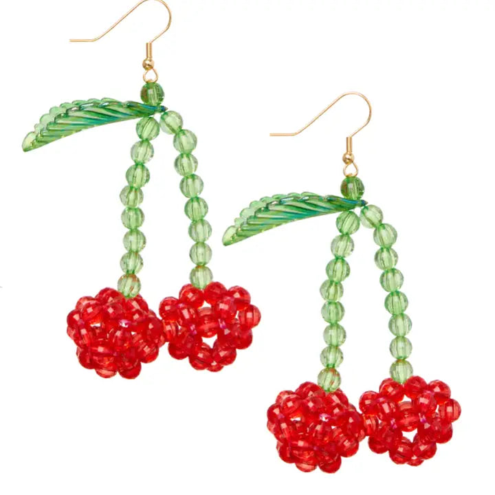 Lolita Cherry Fruit Earrings