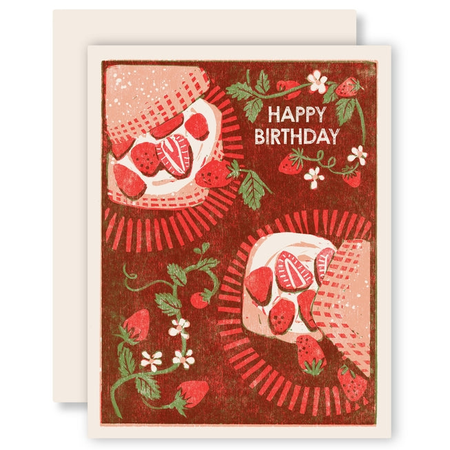 Happy Birthday (Strawberry Shortcake) Card