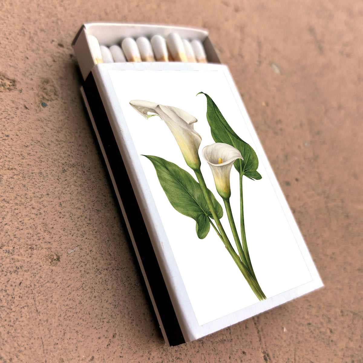 Matches • Calla Lily Flowers • Home Decor for Candles