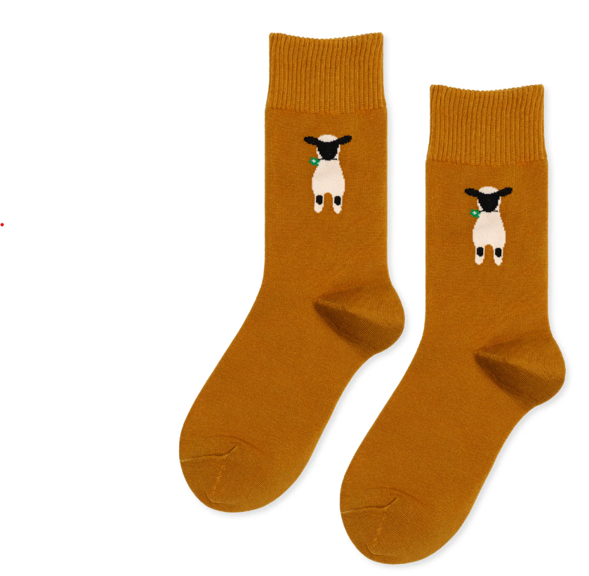 Nice to See Ewe Crew Socks