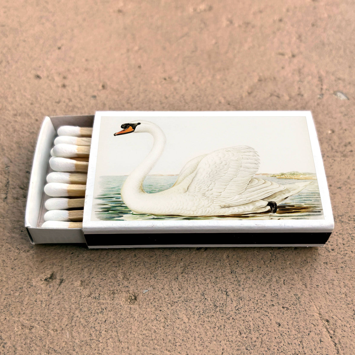Matches • Swan Matchboxes • Home Decor for Candles & Incense