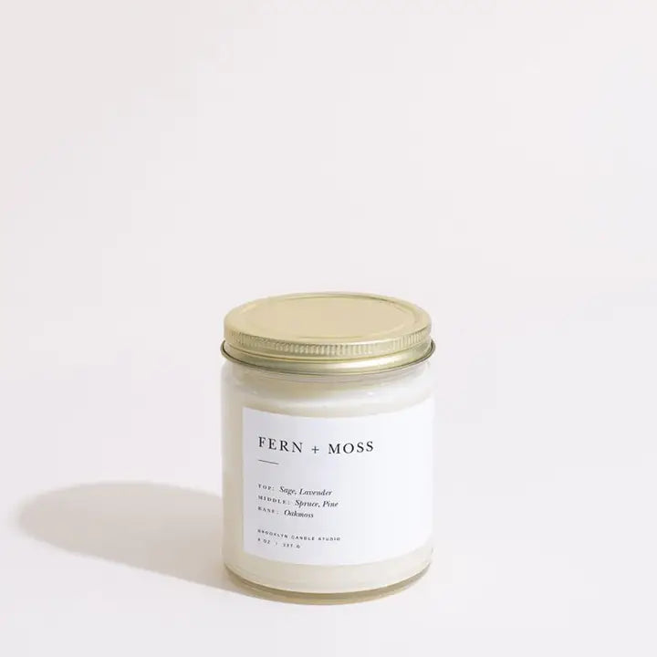 Fern + Moss Jar Candle