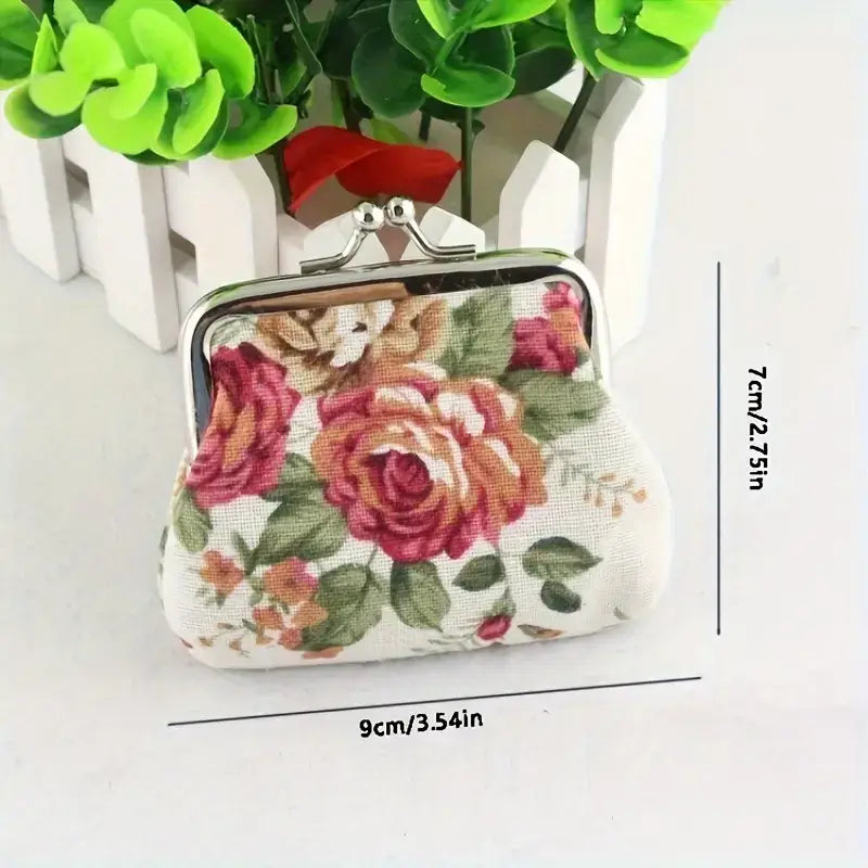 Floral Coin Purse