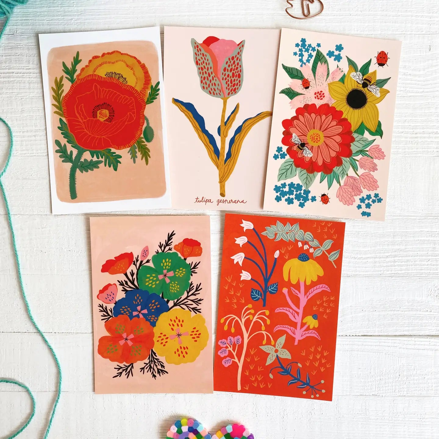 Flower Postcard Pack