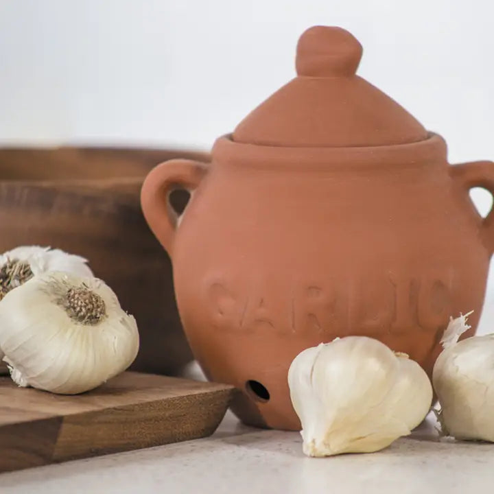 Terra Cotta Garlic Keeper