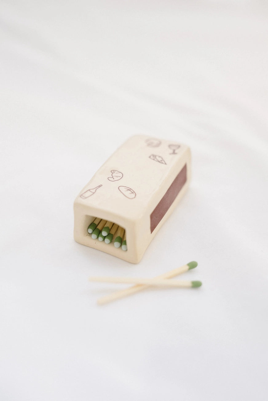 Handmade Girl Dinner Matchbox