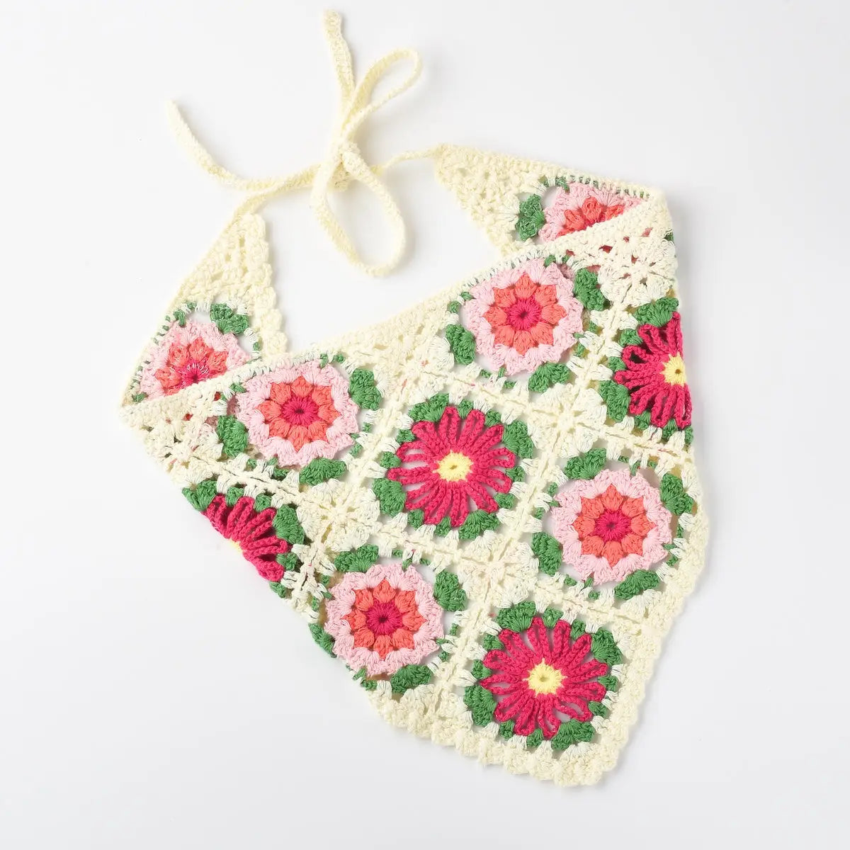 Funkyrel Haila Woven Flower Hairband Green