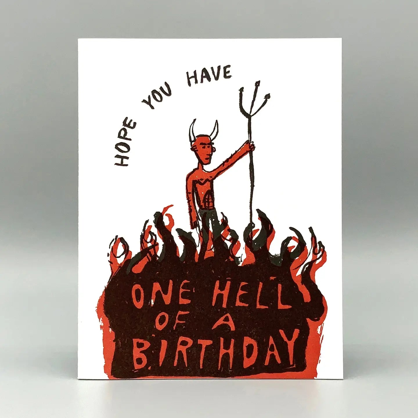 One Hell of a Birthday - Card