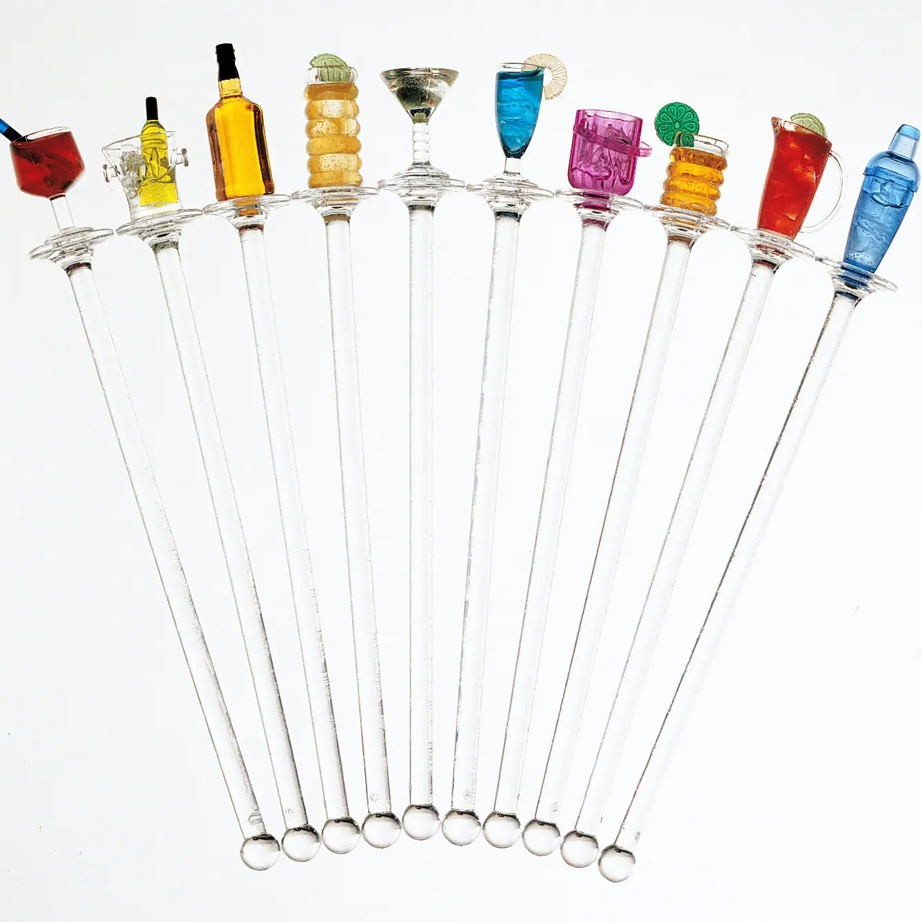"Happy Hour" Swizzle Sticks, Set of 10