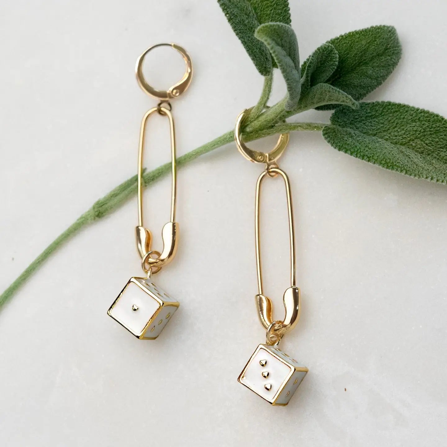 High Roller Earrings - 18K Gold Plated