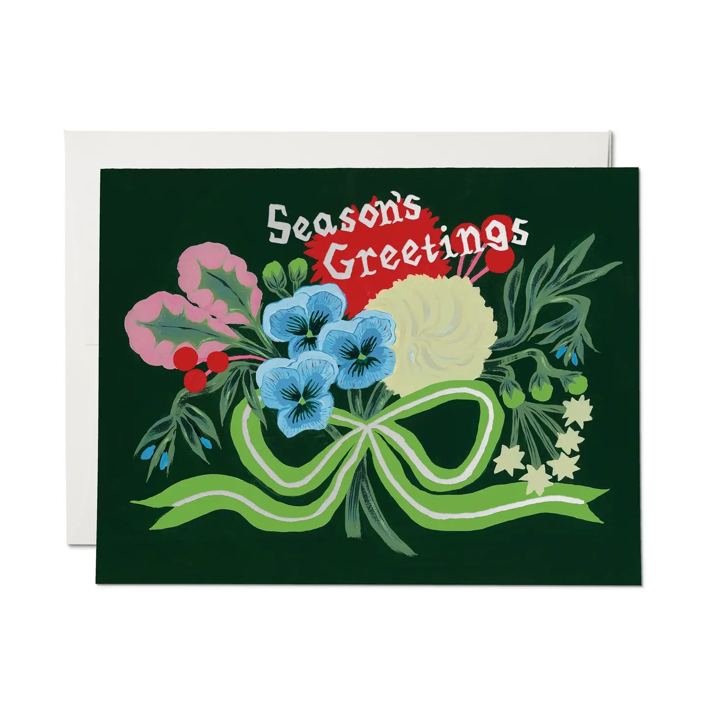 Holiday Bouquet Greeting Card - Boxed Set