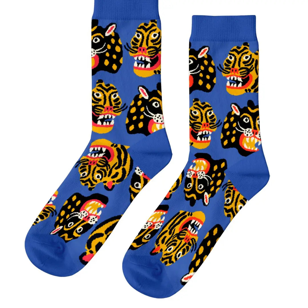 Kristina Micotti Wild Cats - Large Crew Socks
