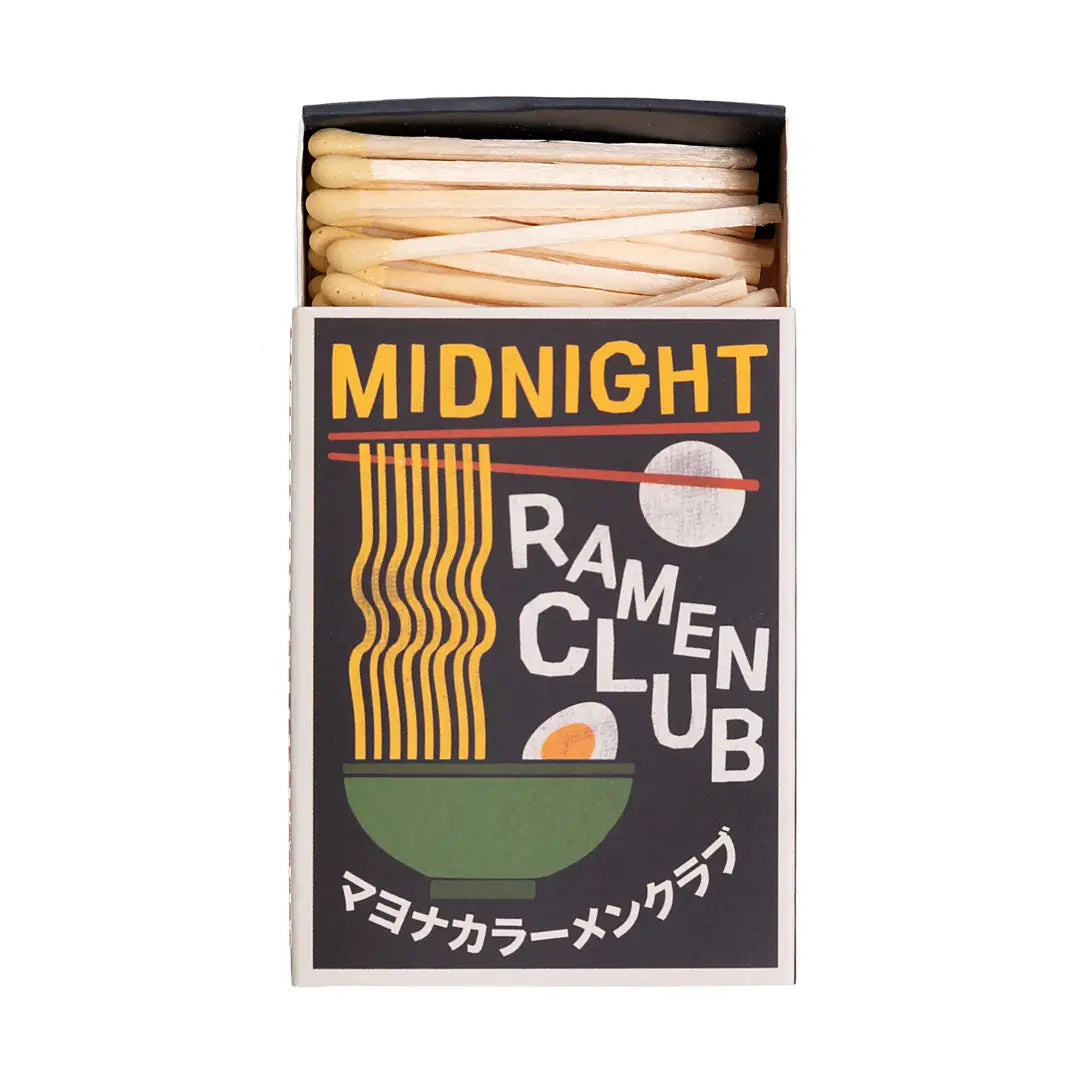 "Midnight Ramen Club" – Boxed Set, 2", 40 Safety Matches