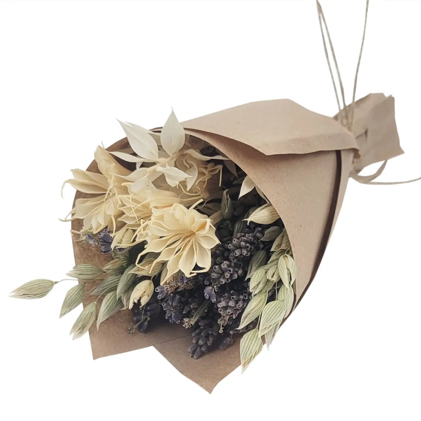 Mini Lavender & Ivory Floral Bouquet Bundle