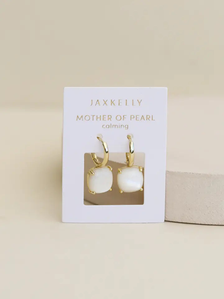 Gemstone Mini Drop Mother of Pearl