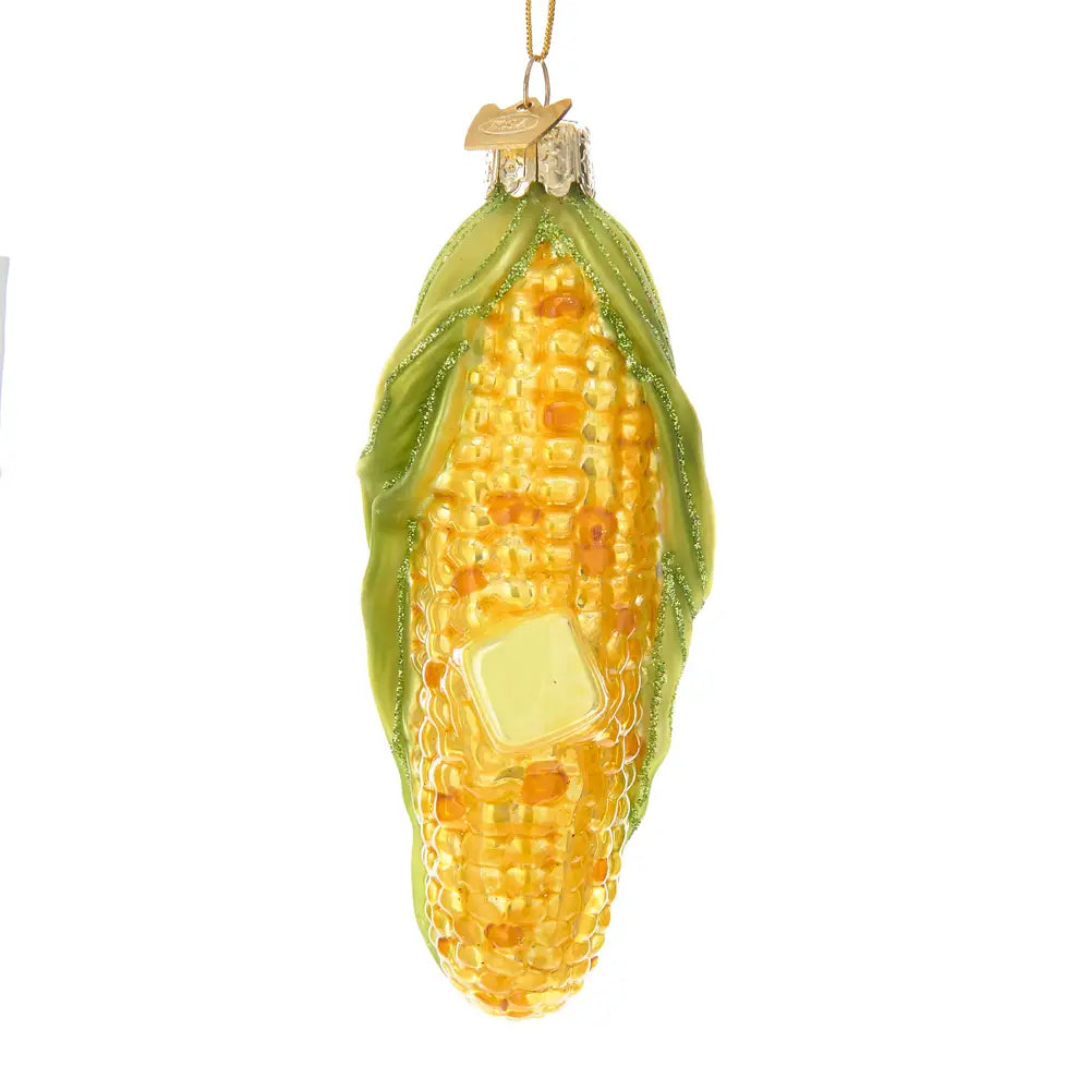 4.5"Noble Gems Corn On the Cob Ornament