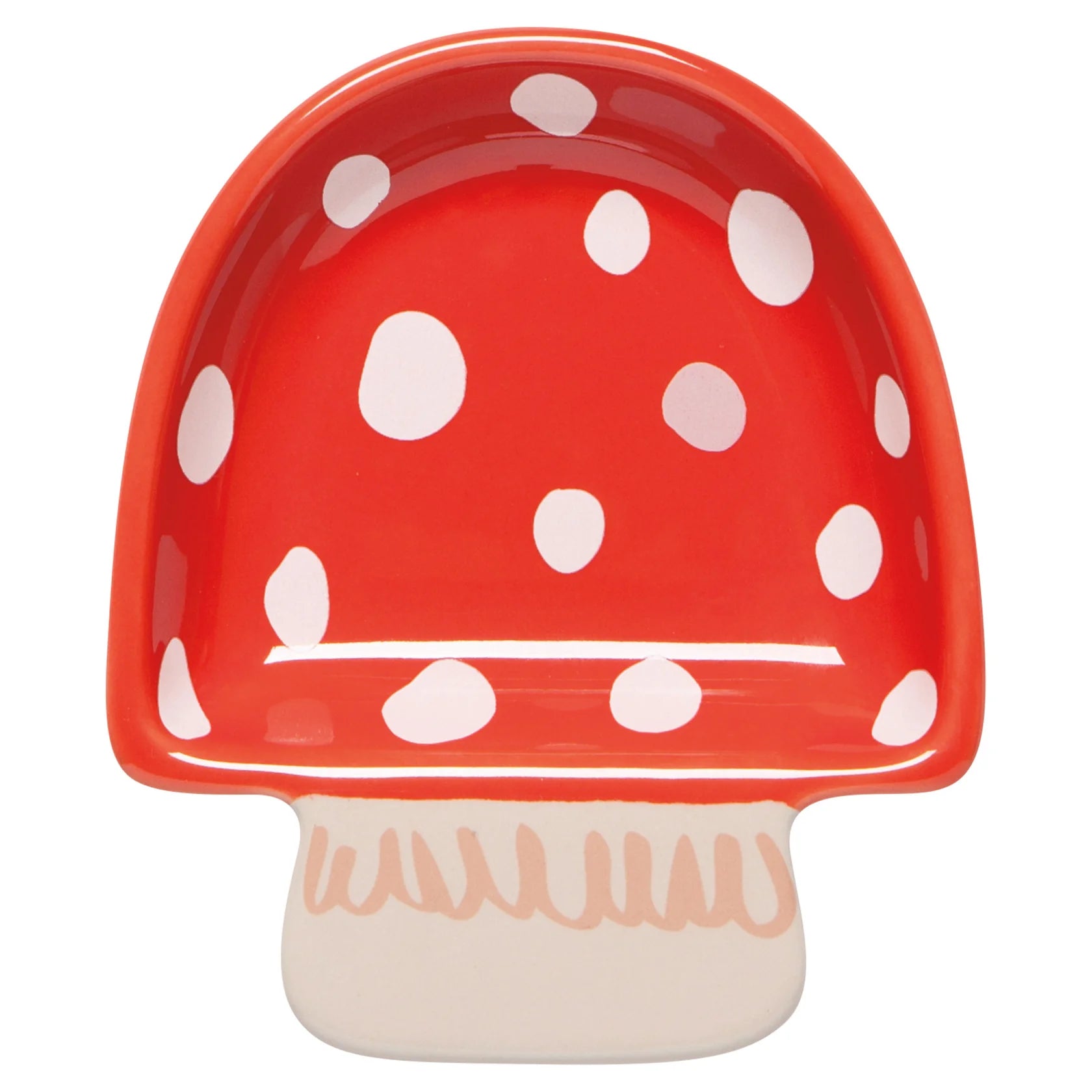 Toadstool Pinch Bowl Orange