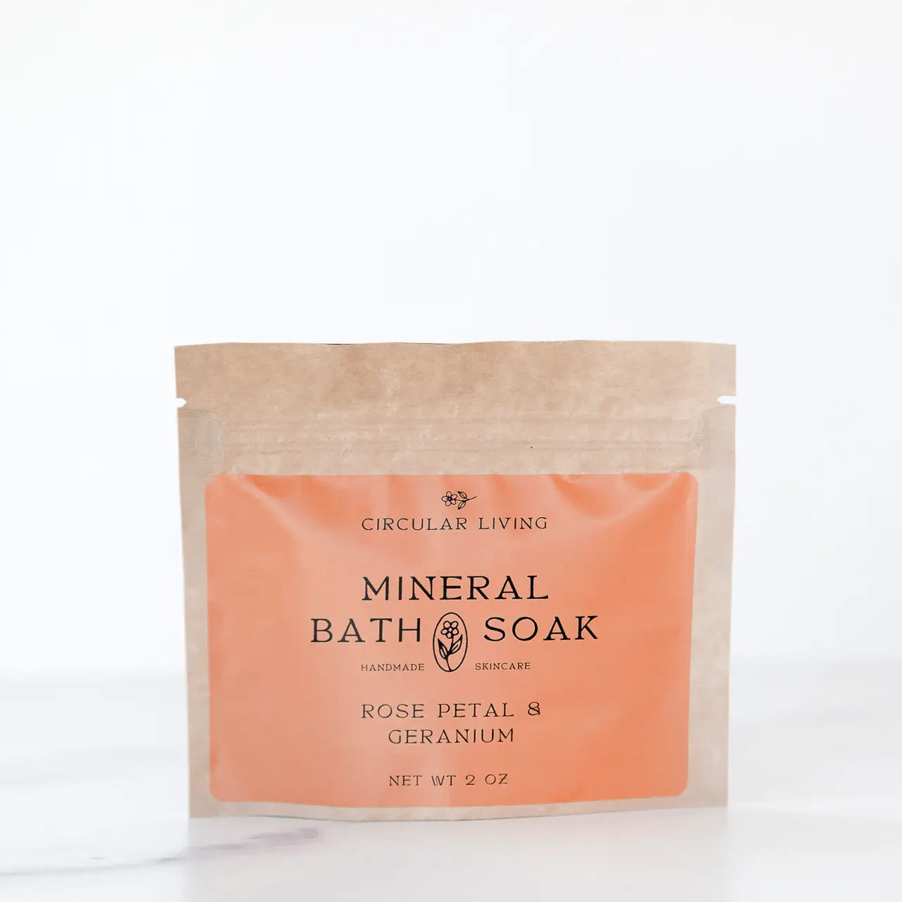 Mineral Bath Soak, Rose Petal & Geranium