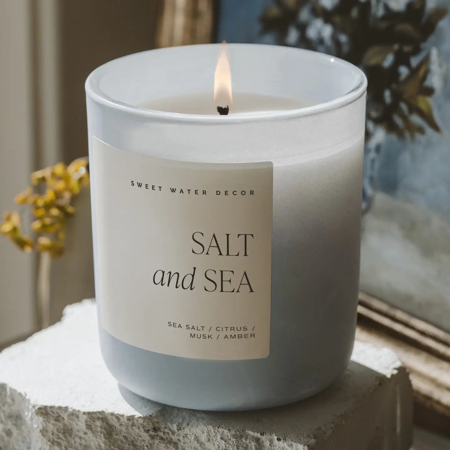 Salt and Sea Candle