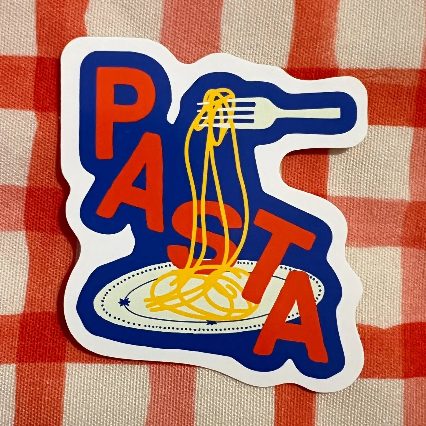 Plate of Spaghetti Sticker