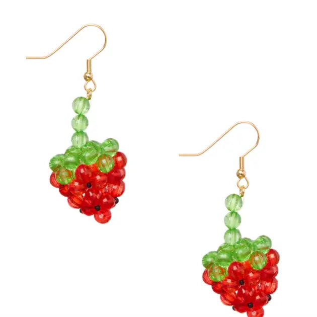 Fruit Earrings- Fragola