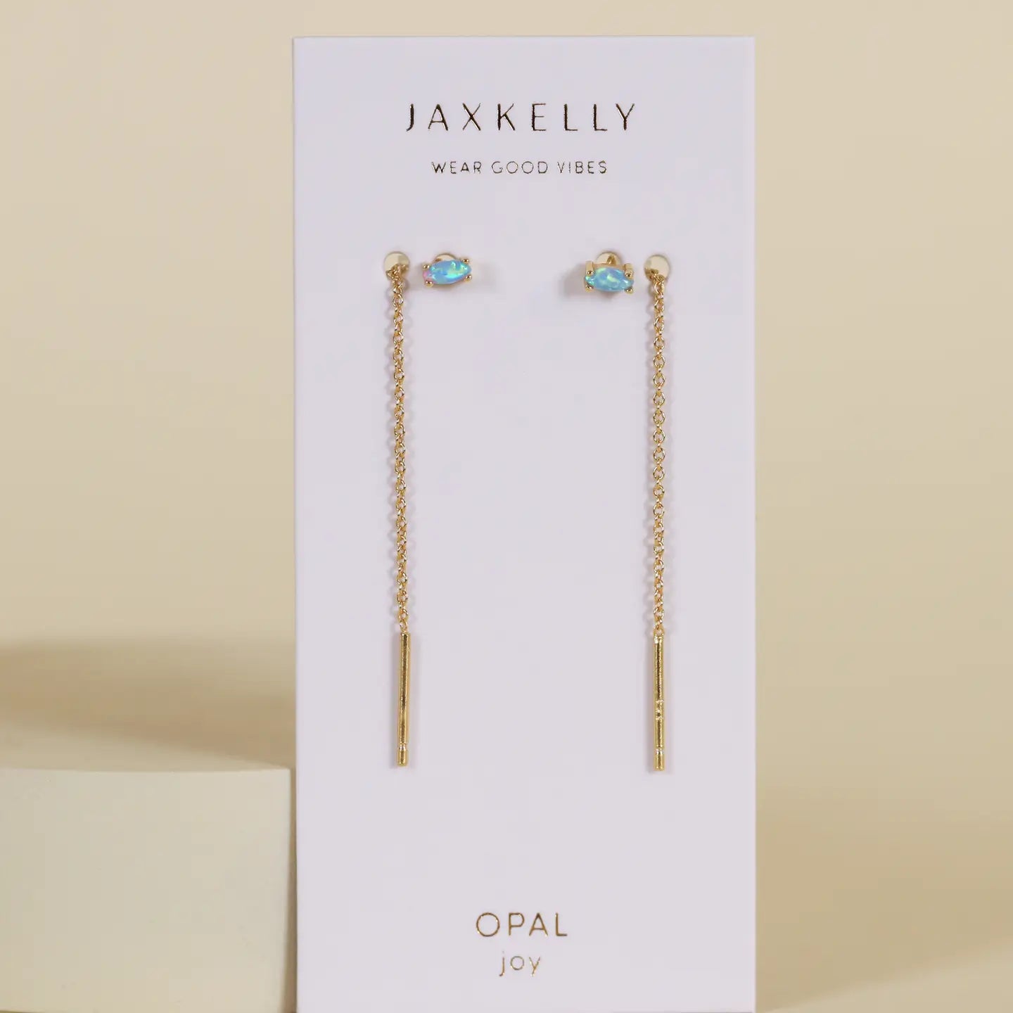 Studded Threader - Fire Opal
