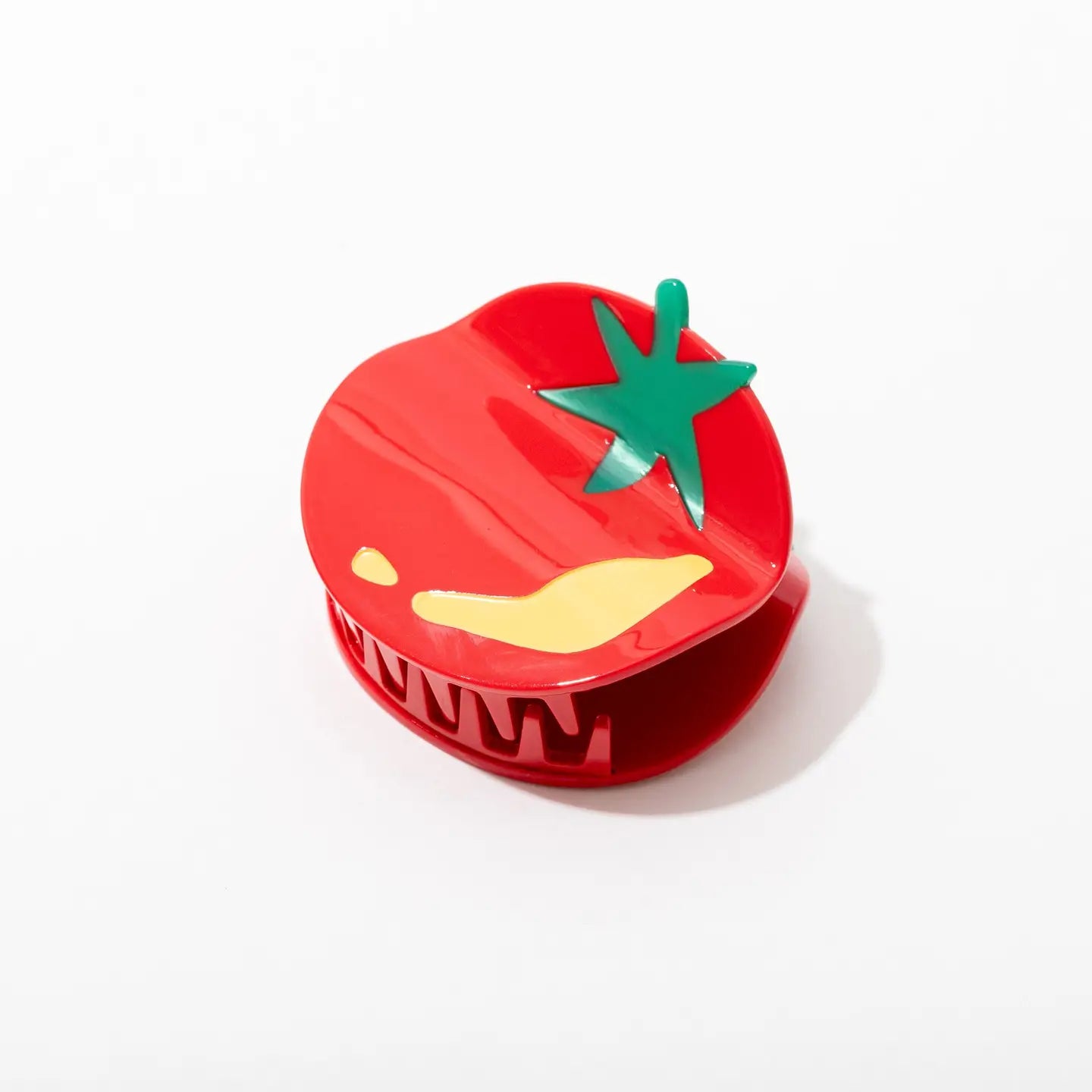Tomato Acetate Hair Claw Clip