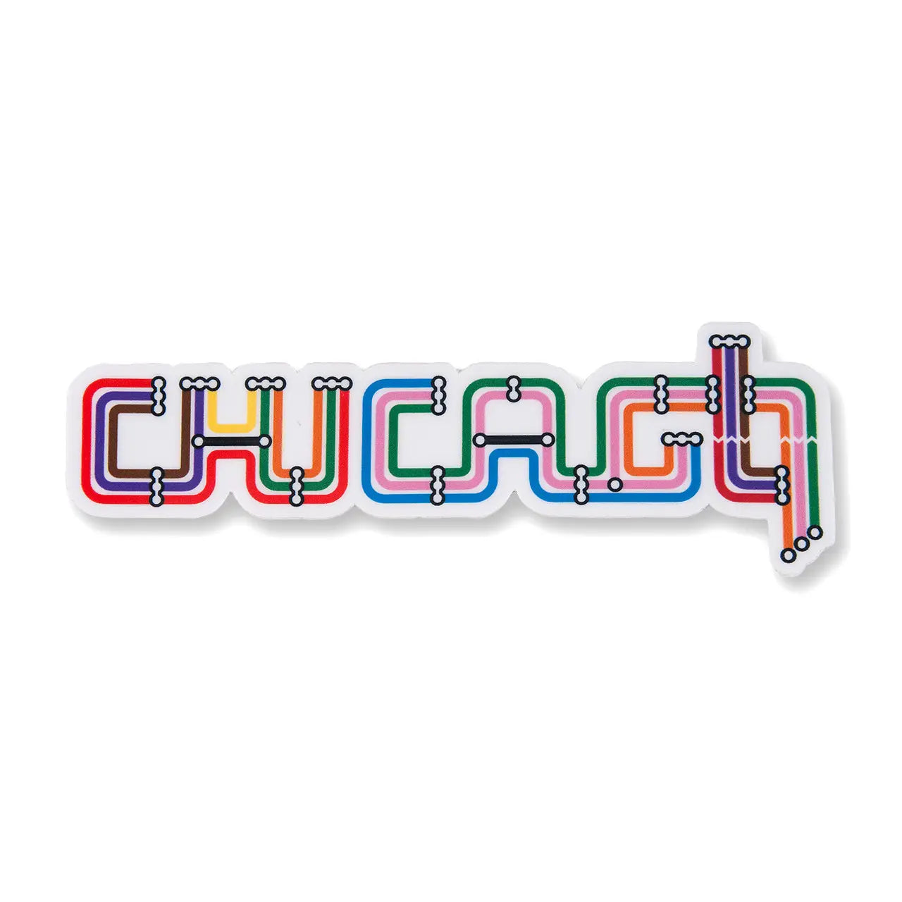 Transit Chicago Sticker