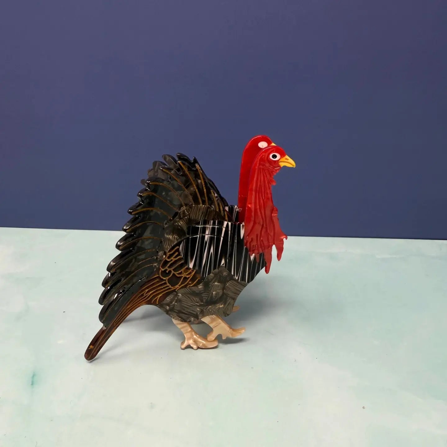 Turkey Hair Clip