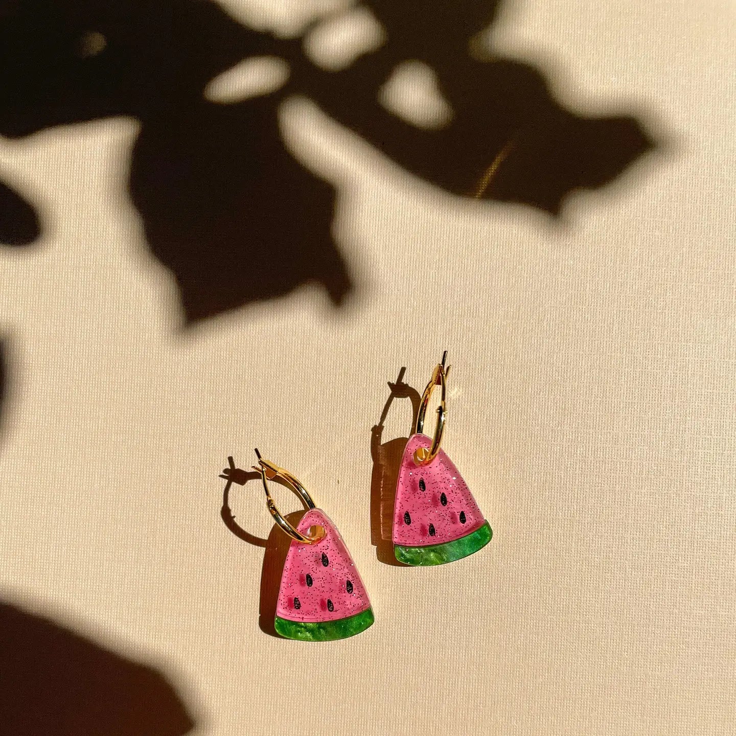 Mini Watermelon Dangle Earrings
