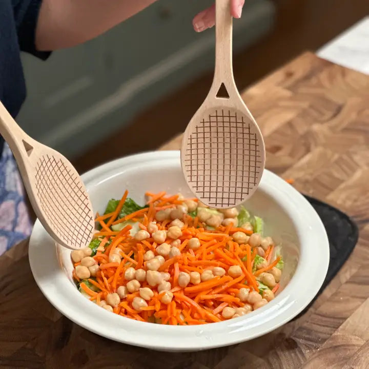 Racket Salad Servers, Set of 2